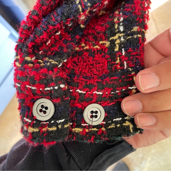 WOOL BUTTON UP JACKET - Picture 4 of 6